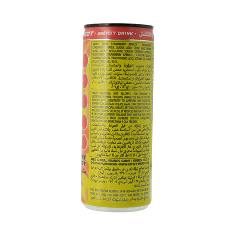 Effect Energy Drink Strawberry Apricot 250ml - Picture 2