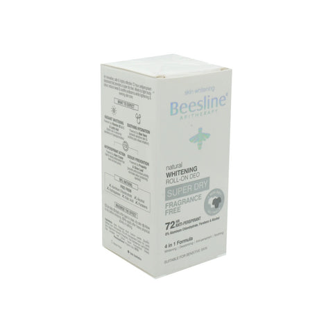 Beesline Whitening Super Dry Roll-On Deodorant Fragrance Free 50 ml - Picture 3