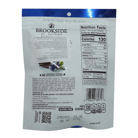 Brookside Dark Chocolate Acai & Blueberry 198 g - Picture 3