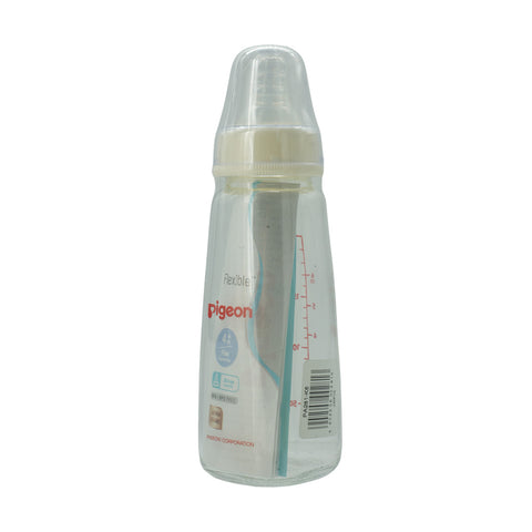 PIGEON GLASS FEEDING BOTTLE K-6 200ML (TRANSPARENT CAP) - Picture 3