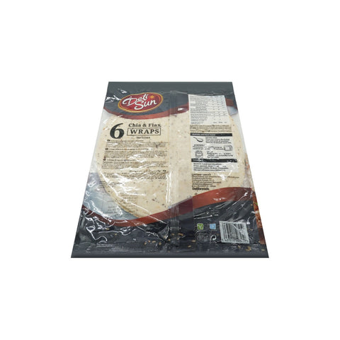 DeliSun Chia & Flaxseed Tortilla Wraps 360 g - Picture 3