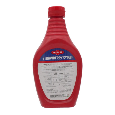Fresh St Strawberry Syrup Squeeze Bottle 650 ml - Picture 3