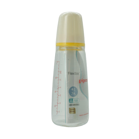 PIGEON GLASS FEEDING BOTTLE K-6 200ML - Picture 2