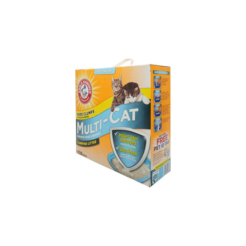A&H MULTI CAT CLUMPING LITTER UNSCENT 9.07KG - Picture 3