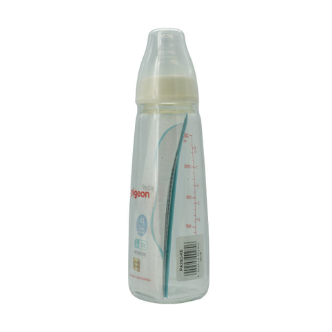 PIGEON GLASS FEEDING BOTTLE K-8 240ML (TRANSPARENT CAP) - Picture 3