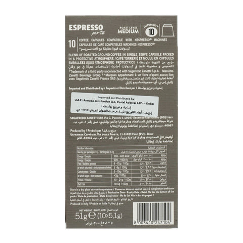 Segafredo Classico Capsules-51g - Picture 3