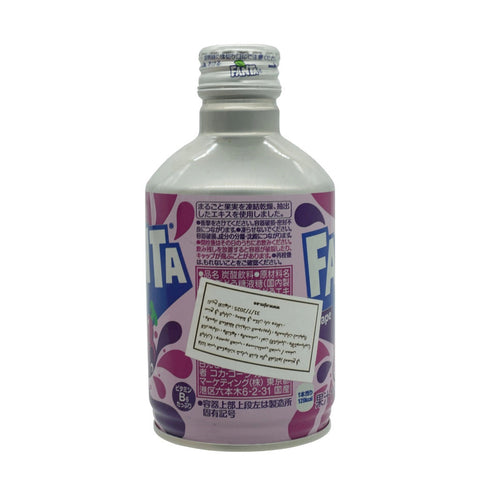 Fanta Grape Japanese Soft Drink Bottle 300 ml - Picture 2