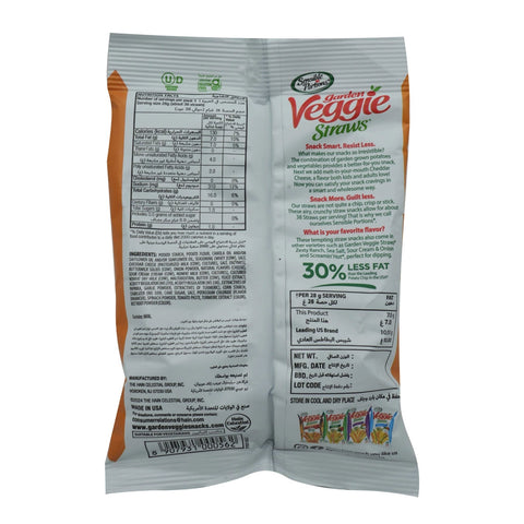 Sensible Portions Garden Veggie Straws Cheddar Cheese 28 g - Picture 3