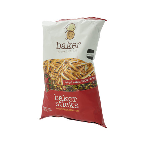Baker Mini Pretzels with Tako Flavour 300 g - Picture 2