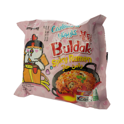 Samyang Buldak Hot Chicken Flavour Ramen Carbonara 130 g - Picture 2