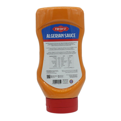 Fresh St Algerian Sauce Squeeze Bottle 500 ml - Picture 3