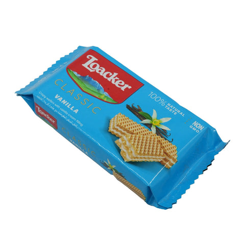 LOACKER WAFER VANILLE 25X45G - Picture 2