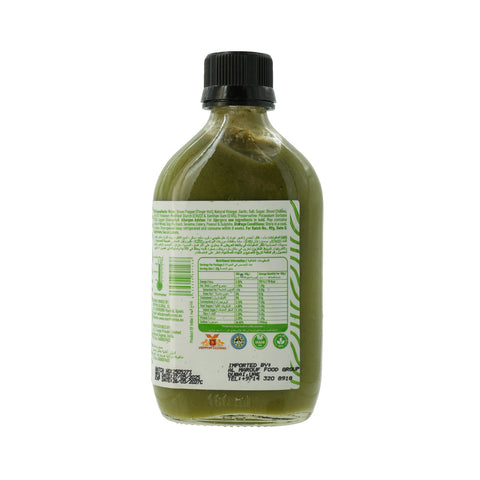 Madflames Burning Green Chilli Hot Sauce 180 g - Picture 3