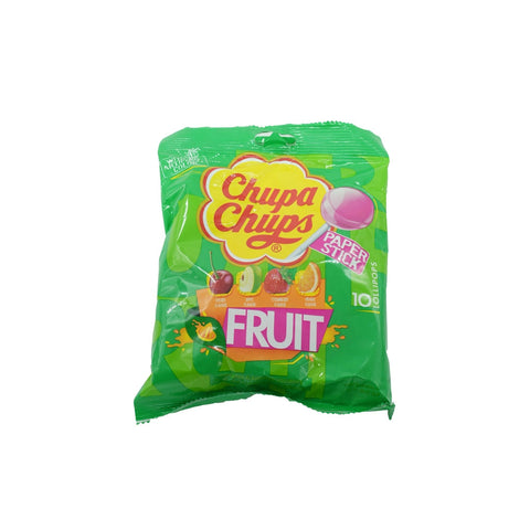 Chupa Chups Fruit Flavour Lollipops Bag 10 Pieces 120 g - Picture 2