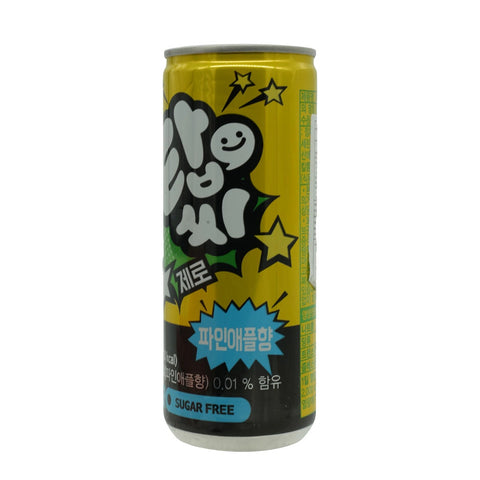 Ilhwa Top Ci Zero Pineapple Flavored Carbonated Soft Drink 250ml - Picture 2