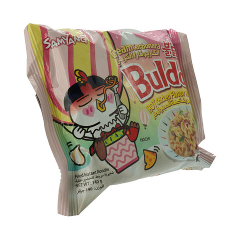 HOT CHICKEN RAMEN CREAM CARBONARA-140G - Picture 2