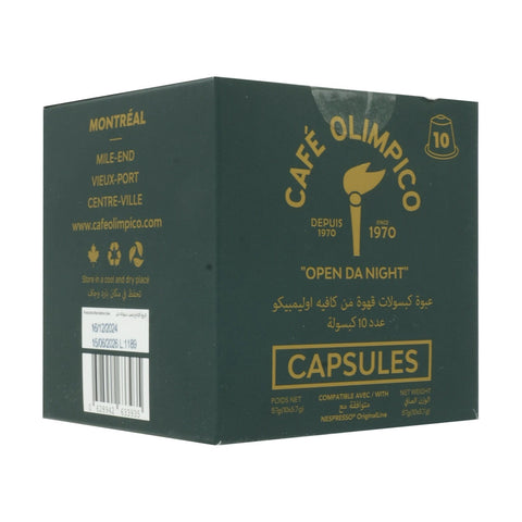 Cafe Olimpico  10 Coffee Capsules Authentic Italian Blend 57g - Picture 2