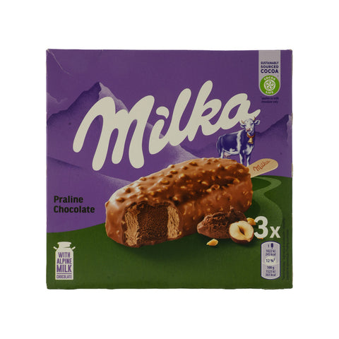 Milka Praline Chocolate Ice Cream (90mlx3) - Picture 2