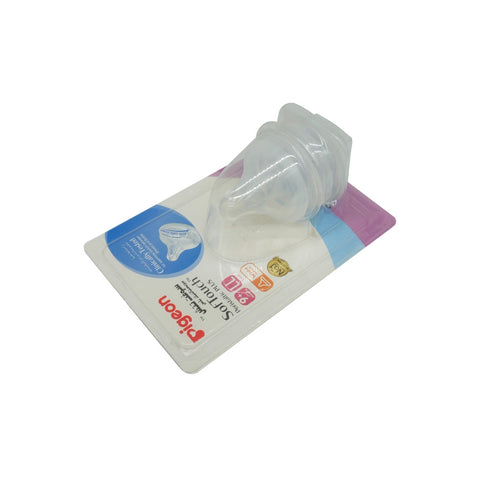 Pigeon SoftTouch Wide Neck Nipple (LL) 2 Pieces - Picture 2