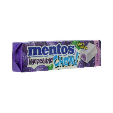 MENTOS INCREDIBLE CHEW - GRAPE 45GM - Picture 2