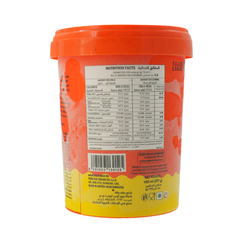 Reeses Peanut Butter Ice Cream Tub 450ml - Picture 3