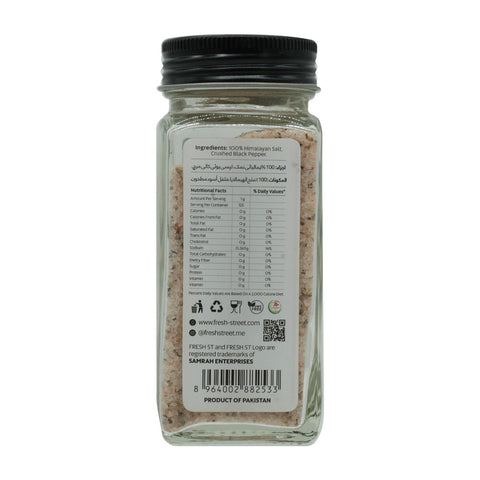 Pink Himalayan Flavoured Salt Balck Pepper 125g - Picture 3