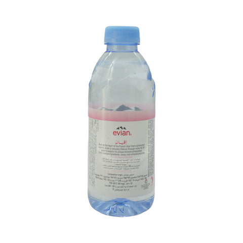 Evian Natural Mineral Water Bottle 330 ml - Picture 3