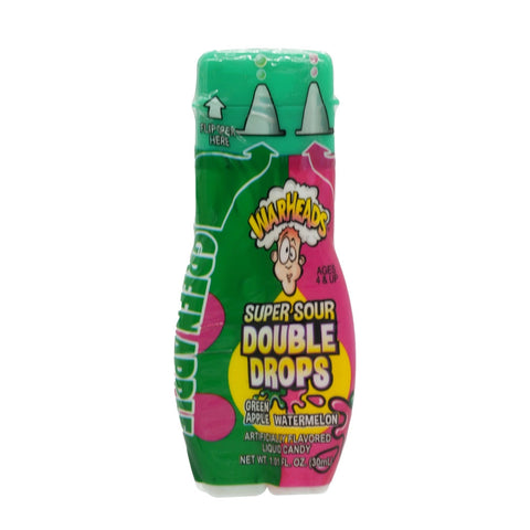 Warheads Super Sour Double Drops Liquid Candy 8x24ct 1.01 Oz - Picture 2