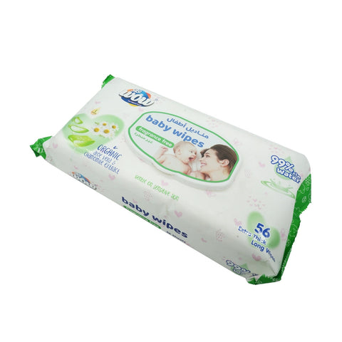 WOW BABY WET WIPES 56S - Picture 2