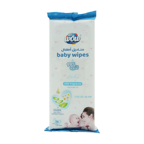 WOW BABY WET WIPES 26S - Picture 2