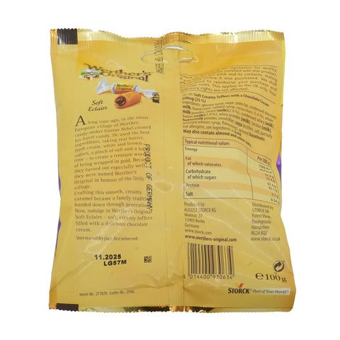 Werthers Original Soft Eclairs Bag Pmp 100g - Picture 3