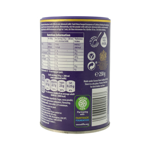 Cadbury Drinking Choco Powder 250g - Picture 2