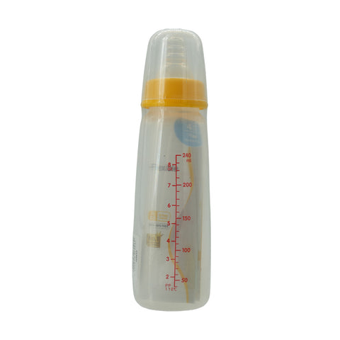 PIGEON PLASTIC FEEDING BOTTLE  240ML  (TRANSPARENT CAP) - Picture 3
