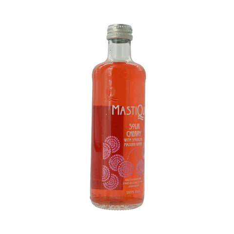 MASTIQUA SOUR CHERRY SPARKLING WATER 330 ML - Picture 2