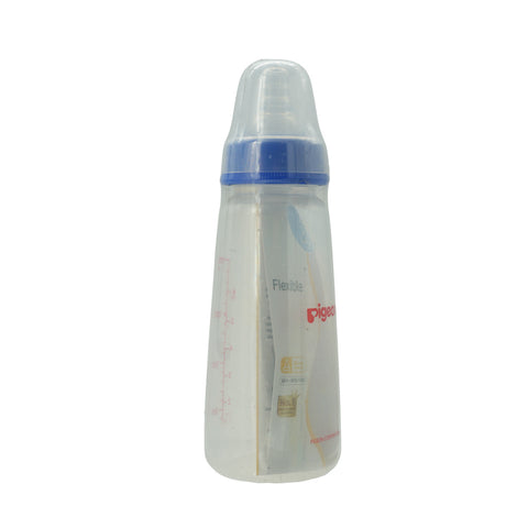 PIGEON PLASTIC FEEDING BOTTLE  200ML  (TRANSPARENT CAP) - Picture 2