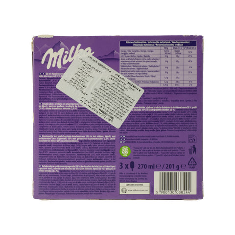 Milka Praline Chocolate Ice Cream (90mlx3) - Picture 3