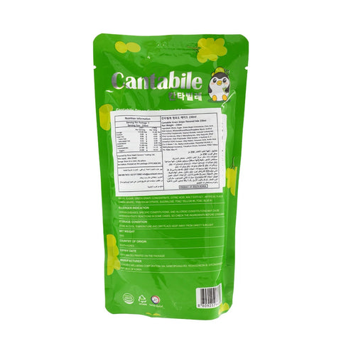 Cantabile Green Grape Drink 230 ml - Picture 3