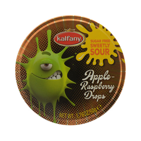 Kalfany Apple Raspberry Crazy Drops Sugar Free 50 g - Picture 2