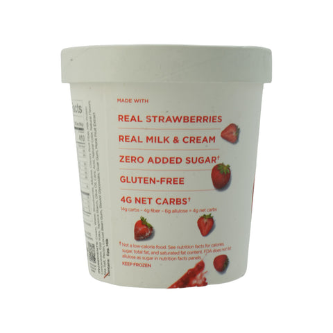 Keto Strawberry Frozen Dessert 473 ml - Picture 2