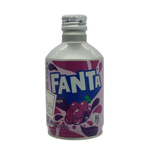 Fanta Grape Japanese Soft Drink Bottle 300 ml