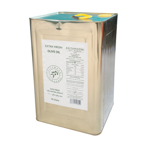 Zaitamooni Virgin Olive Oil 16 L