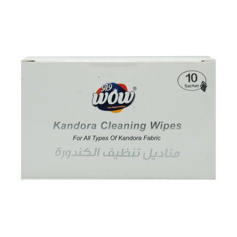Wow Kandoora Wipes Sachets 10 Pieces