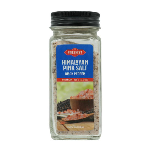 Pink Himalayan Black Pepper Flavoured Salt 125 g