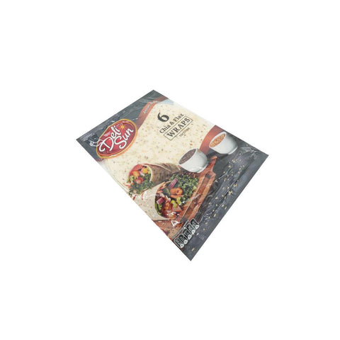 DeliSun Chia & Flaxseed Tortilla Wraps 360 g