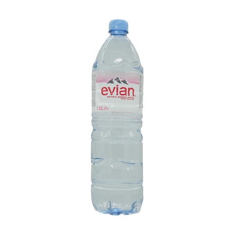 Evian Natural Mineral Water 1.5 L