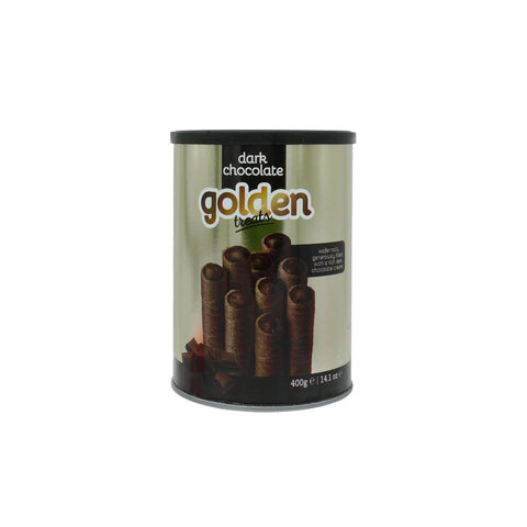 Golden Break Dark Chocolate Cream Wafer Rolls 400 g