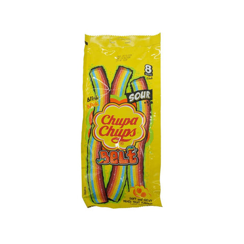 Chupa Chups Sour Belts 8 Pieces 57 g