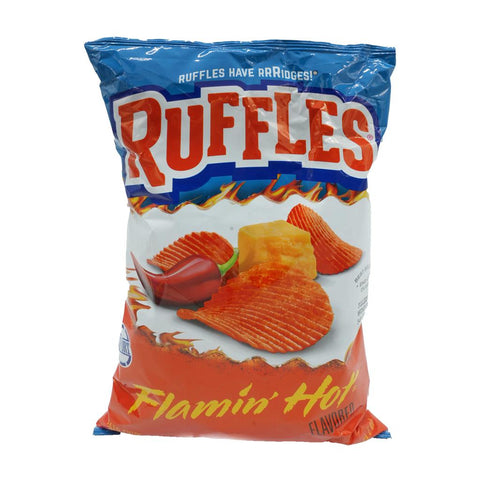 Ruffles Flamin’ Hot Potato Chips 184 g