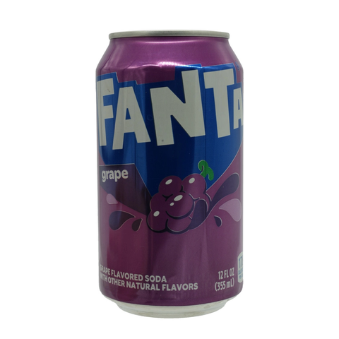 Fanta Grape Soft Drink Can 355 ml
