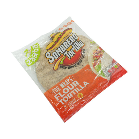 Sombrero Zaatar Wheat Tortillas 8 Inch 340 g